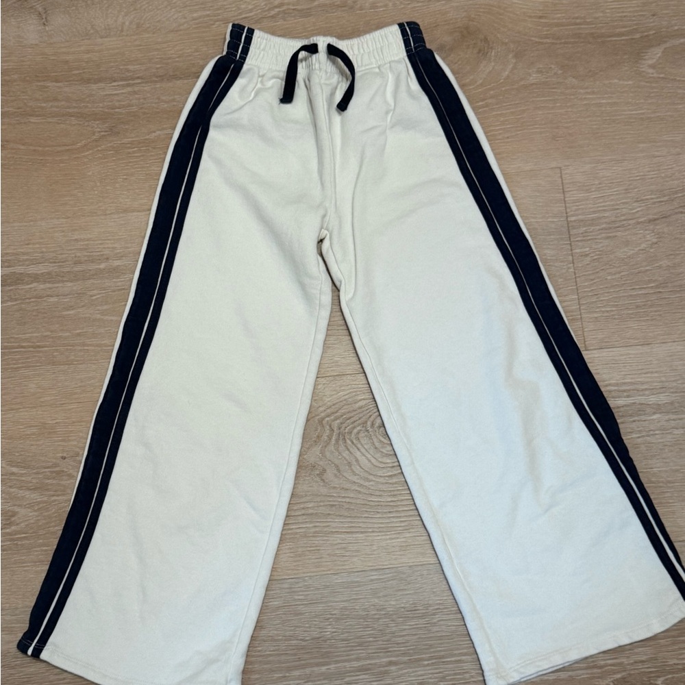 Kids Zara Black and White Sweatpants size 10 youth
